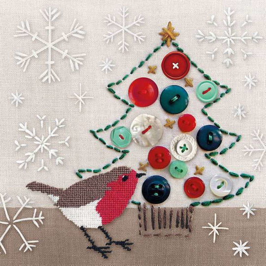 Ambiente Weihnachtsservietten L33xB33cm.