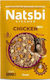 Natsbi Wet Food for Puppies Diet with Chicken, Vegetables, Carrot, Potatoes and Salmon 500gr