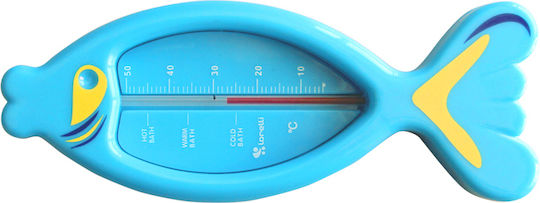 Lorelli Analog Bade-Thermometer Fisch 10°C bis 40°C Hellblau