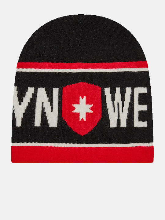 Beanie Unisex Beanie Knitted in Black color