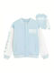 Kids Sweatshirt Cardigan Blue