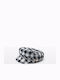 Kinderhüte Baskenmütze Stoff Kariert Tweed Abel Lula 05964-051 Schwarz