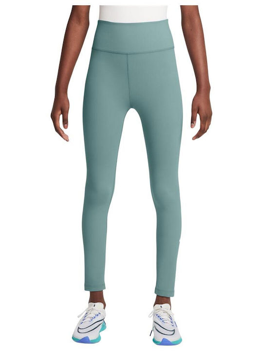 Nike Kinder Leggings Sport Lang Green One