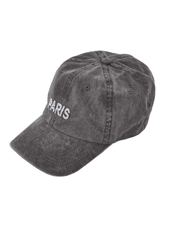 Celestino Women's Jockey Hat Strass Paris Black