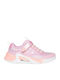 Kids Sneakers with Scratch Pink