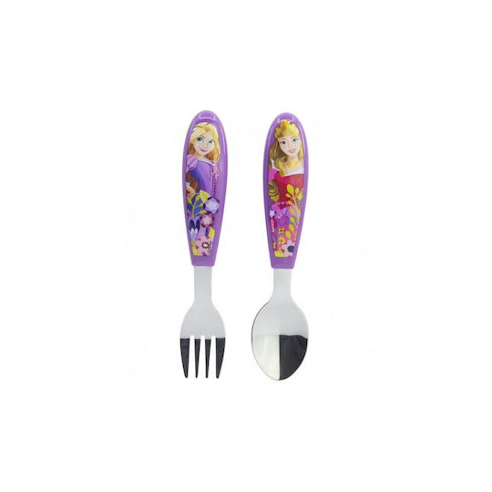 Stor Baby Set with Fork made of Metal 2pcs