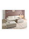 Berwyn 2861 Living Room Furniture Set Couch & Stool White