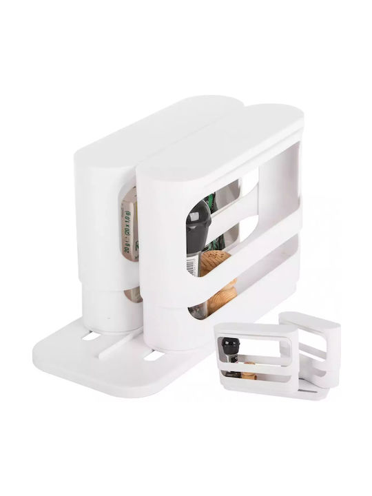 Verk Group Tabletop Rotating Spice Rack White