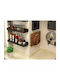 Raft Perete Negru 30x13x5.5cm