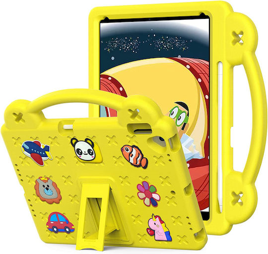 Husă iPad 10.2" 2021 2020 2019 9 8 7 Gen Air 10.5" 2019 3 Gen Modele Drăguțe Suport Galbenă