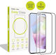 Set 2 Mobile Origin Easyglass Tempered Glass Screen Protectors Compatible With Samsung Galaxy A35 5G Transparent