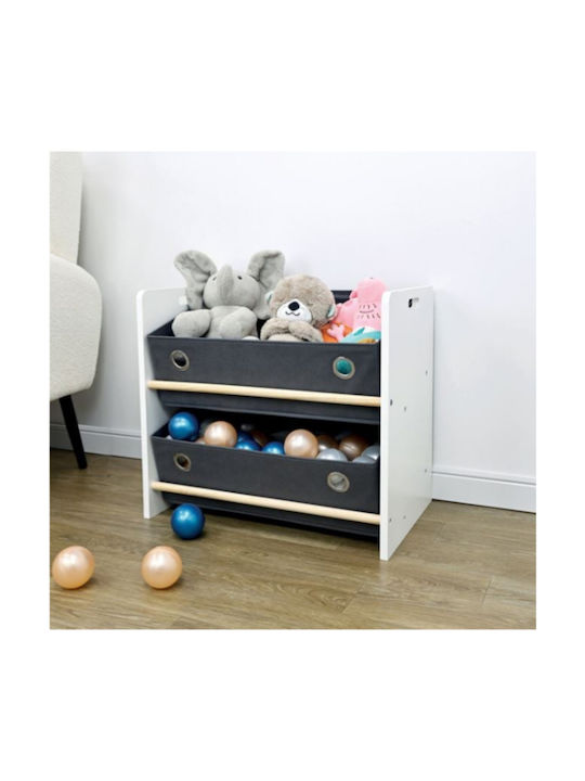 Toy Storage System made of Wood 55x35x50cm 1pcs