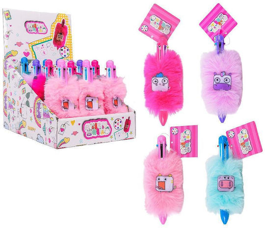 Canenco Cubie Squad Στυλό Ballpoint Πολλαπλών Χρωμάτων