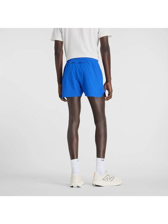New Balance Αθλητική Ανδρική Βερμούδα Μπλε