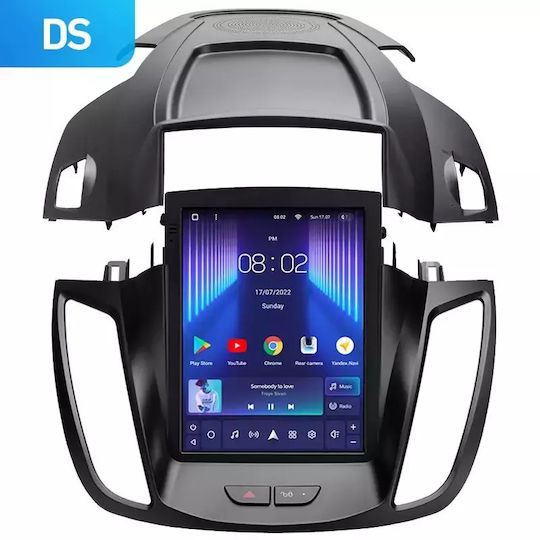 Teyes Tesla Tip Tpro 2 Auto-Monitore Ford Kuga 2 2012-2019 4+64gb 9.7" Qled Octa-Core 1.8GHz Android 4G Bluetooth 5.1 DSP