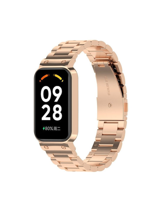 Верижка Xiaomi Redmi Smart Band 2 Xiaomi Smart Mi Band 8 Active Розово Злато