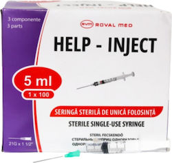Roval Med Σύριγγες 5ml 100τμχ
