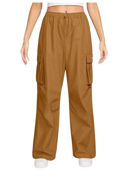 Cargo-Hose Jogginghose Braun