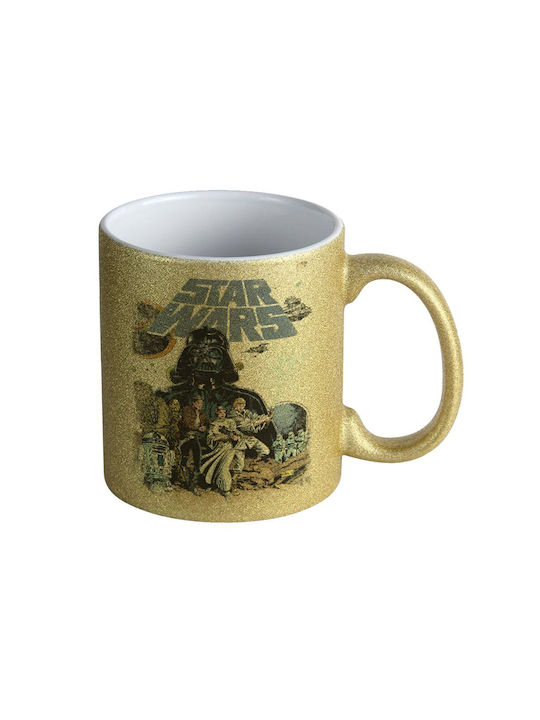 Koupakoupa Star Wars Керамична Златиста Чаша 330ml