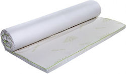 Green Future Arctic Gel Single Memory Foam Impregnated with Aloe Vera & Removable Cover 90x190x5cm