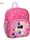 Minnie Mouse School Bag Backpack Kindergarten Pink 6.7Liters