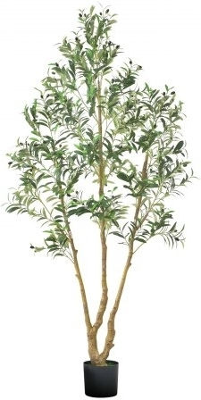 Künstliche Pflanze im Topf Olive Grün 210cm Vevor