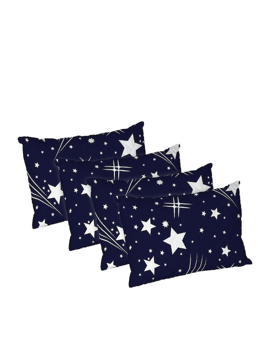 Alcam Estrellas Bed Pillow Microfiber 50x70cm 4...