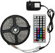 Inteligent Bandă LED RGB Lumină 2x5m Tip SMD5050 cu Telecomandă