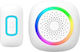 Безжично Портално Звънче Бяло