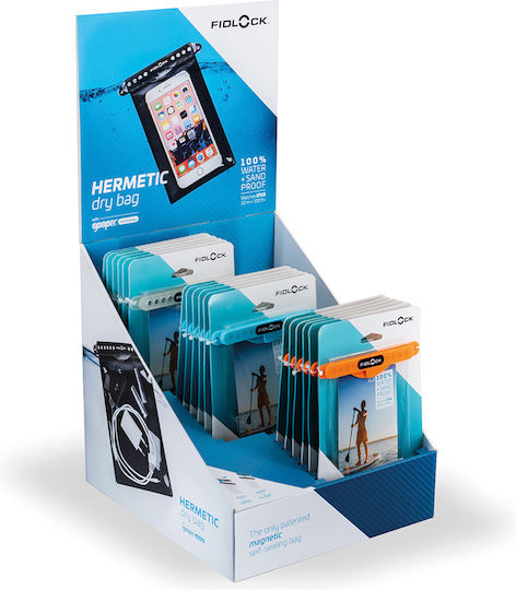 Hermetic Display Medi 18 Бр. 6 Прозрачни 6 Петролносини 6 Оранжеви