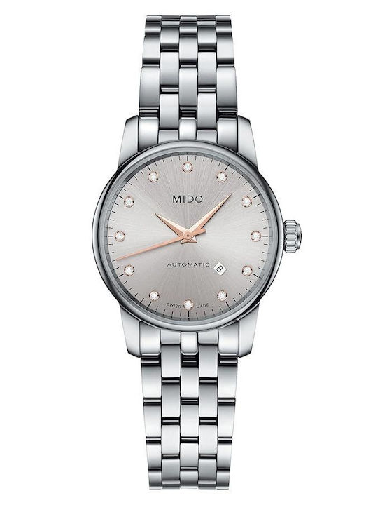 Mido Women's Watch Automatic with Silver Metal Bracelet
