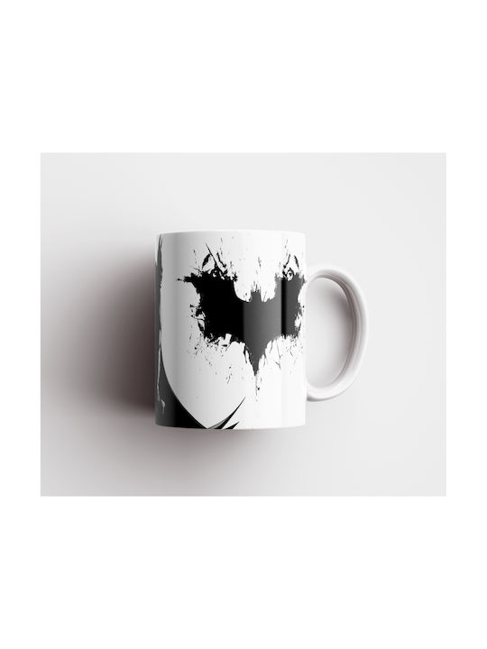 White Ceramic Mug 330ml Batman Dp4654