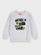 Kinder-Sweatshirt Ecru Melange