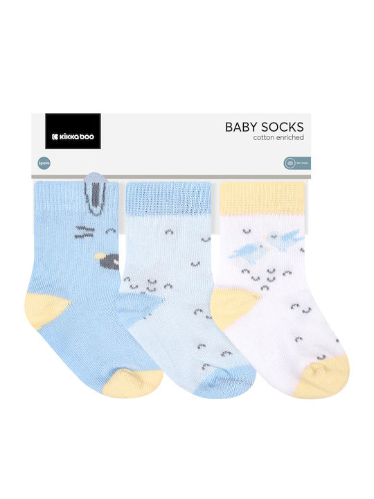 Kikka Boo Kids' Socks Stripy Friends 3 Pairs
