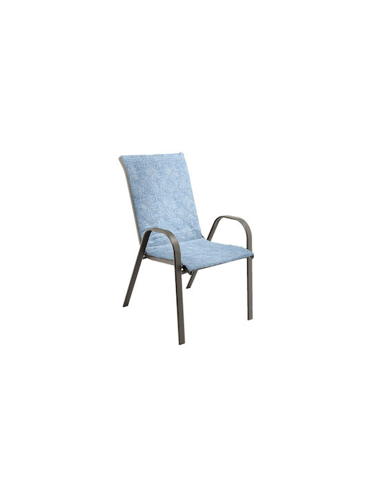 Alcam Perna Scaunului De Grădină Cu Spătar Blue Jeans 48x105cm