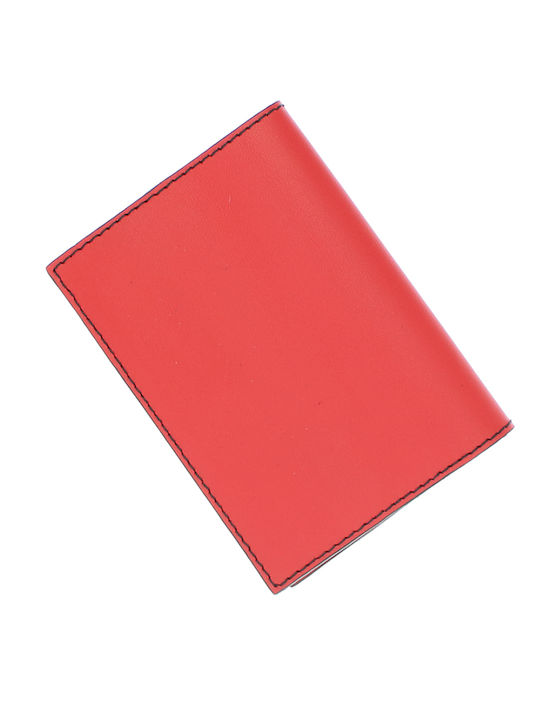 Husă Pentru Pașaport Din Piele Naturală Buticcochet 10x13x0.5 Cm Roșie Pr875