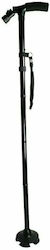 Foldable Telescopic Support Cane Flashlight Stabilizer Pivots Foxmag24