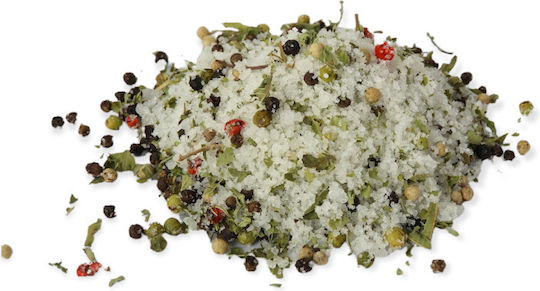 Mesolongi Salt Flower Afrina Mix of 4 Peppers & Lemon Verbena 50gr