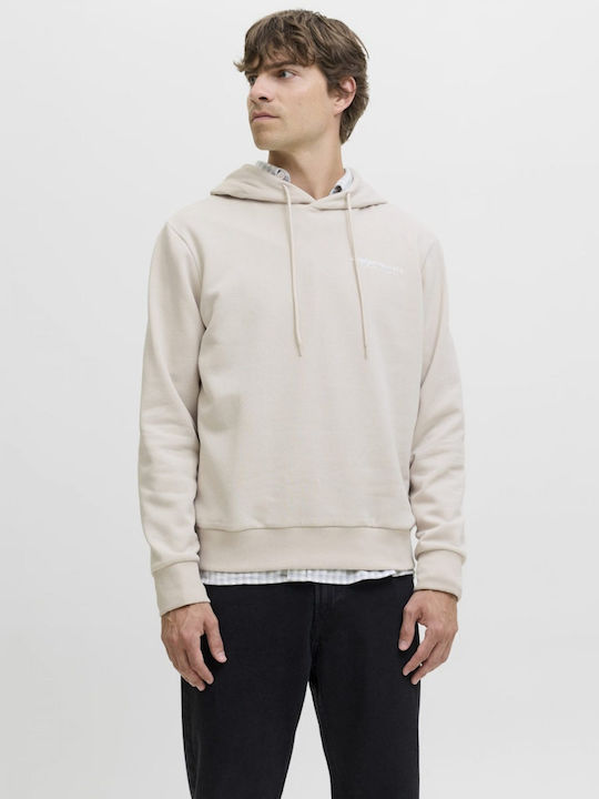 Sweatshirt mit Kapuze Ecru