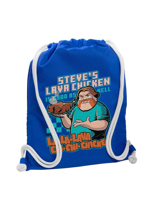 Koupakoupa Steves Lava Chicken Gym Backpack Blue
