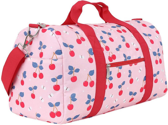 A Little Lovely Company Sack Voyage Pink Fabric L46xW22.5xH25cm