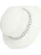 ButicCochet Fabric Women's Hat White