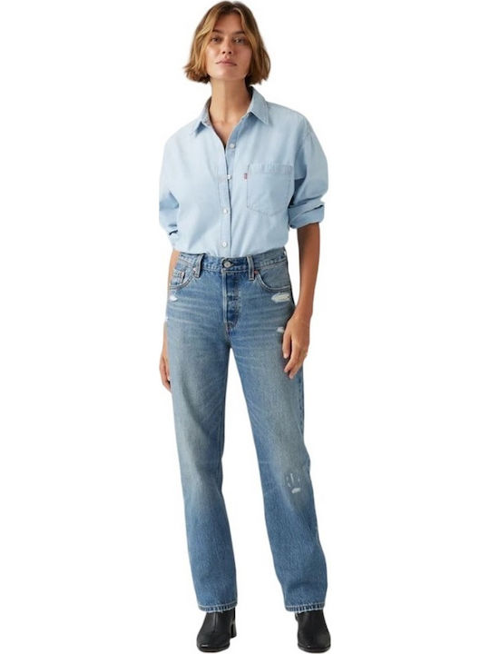 501® Γυναικείο Jean Παντελόνι σε Loose Εφαρμογή