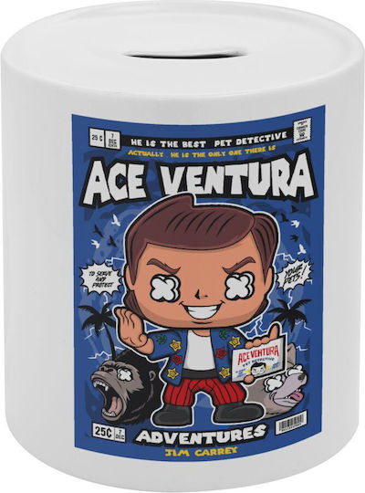 Ace Ventura Pet Detective Κουμπαράς Πορσελάνης Τάπα