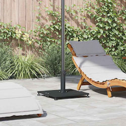 vidaXL Βάση Ομπρέλας Μεταλλική Μαύρη 45x45x31cm
