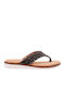 Women's Flat Sandals Anatomic in Black Color