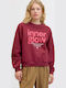 Damen Sweatshirt Bordeaux