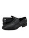 Leder Herren Mokassins in Schwarz Farbe