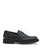 Leder Herren Mokassins in Schwarz Farbe