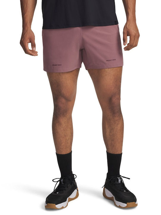 Under Armour Rock Ανδρική Βερμούδα Ροζ